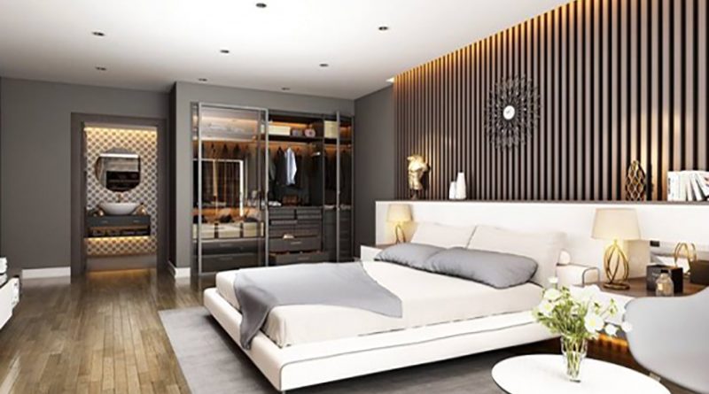 Hướng phòng ngủ được tận dụng tối đa ánh sáng rất hợp sinh khí phong thủy